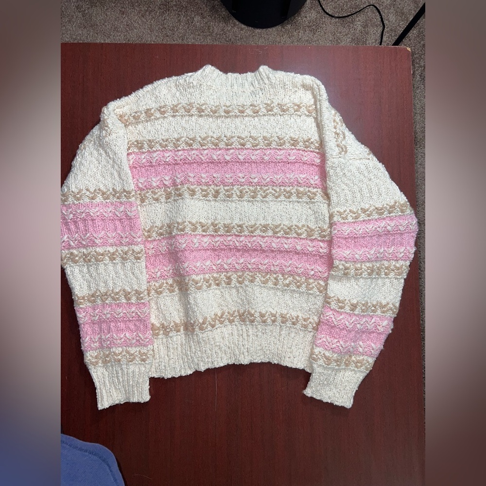 Altard state Vera Striped Nubby Sweater - Picture 7 of 7